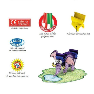 Bút Lông Màu Connector Faber-Castell-50 Màu