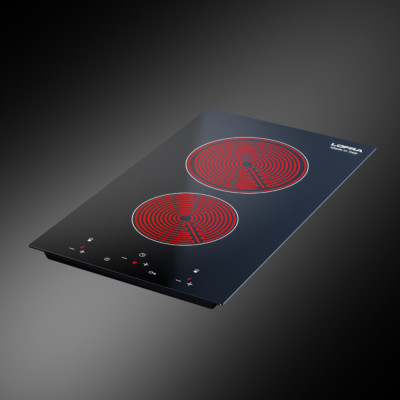 Bếp Âm Đôi Hồng Ngoại Lofra Venere 30 (52cm - 3000W) - Hàng Chính Hãng