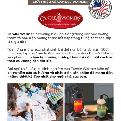 Đèn chụp đốt nến Aurora Goose Creek - Black