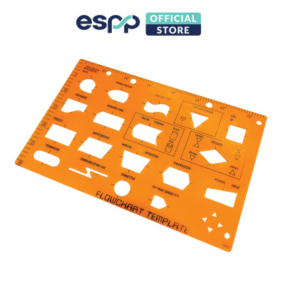 Thước dẻo vẽ flowchart 19 mẫu - HELIX 