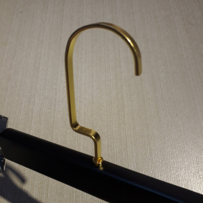 Bộ 10 & 20 Móc Kẹp Quần Bằng Gỗ Sơn Đen LUXURY