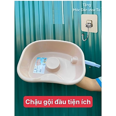Chậu gội đầu tại giường
