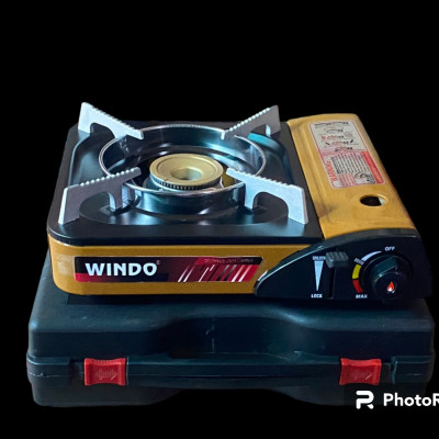 Bếp Gas Mini Du Lịch Windo 166F - Bếp ga dã ngoại Mini- Bếp Gas Du lịch - Hàng Chính Hãng