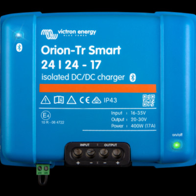 Bộ dual battery Orion-Tr Smart 24/24-17A (400W) Isolated DC-DC charger của thương hiệu Victron Energy