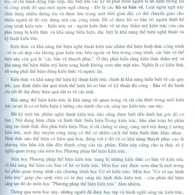 Phương Pháp Thể Hiện Kiến Trúc