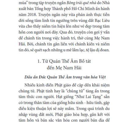 Phật Tính Dân Gian Nam Bộ - Đôi Điều Suy Ngẫm