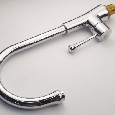 Vòi rửa chén nóng lạnh Eurolife EL-T028 (Trắng bạc)