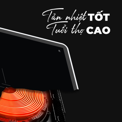 Bếp đôi điện từ Nagakawa UltraSlim NK2C29MB - Hàng Chính Hãng