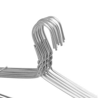 Bộ 9 Móc Nhôm Treo Quần Áo Người Lớn Chất Liệu Nhôm Tốt Bền Đẹp Thiết Kế Tiện Dụng Size 40cm