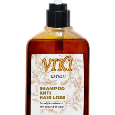 Dầu Gội VIKI Gừng Bồ Kết, Ngăn Rụng Tóc, Kích Mọc Tóc 300ml