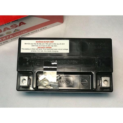 Bình Ắc Quy Khô GS YUASA YTX7A 12V7AH / Đời 2 Đít Bầu, Attila Victoria Đời Đầu 2004-2005 (12V-7Ah)