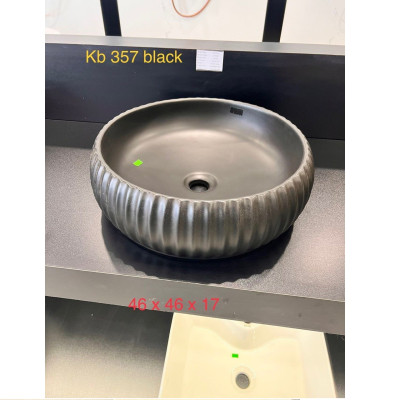 CHẬU TRÒN XÁM GRL 357