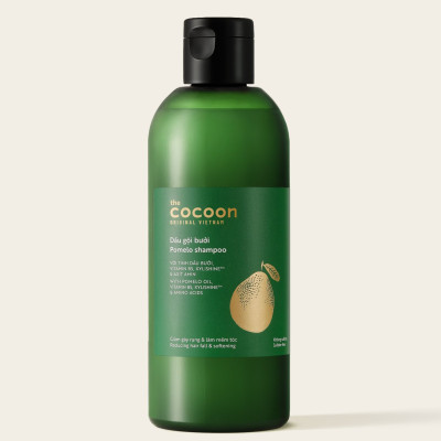 Bộ dầu gội bưởi Pomelo Cocoon 310ml + Dầu xả bưởi Pomelo Cocoon 310ml mọc tóc nhanh giảm rụng tóc thuần chay