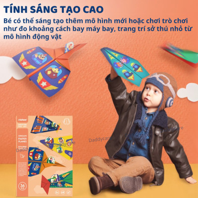 Origami Gấp Thủ Công Các Con Vật , Đồ Chơi Giáo Dục Cho Bé
