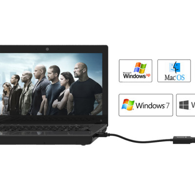 Bộ Chuyển HDMI Sang VGA Orico DHTV-C20 - Hàng Chính Hãng