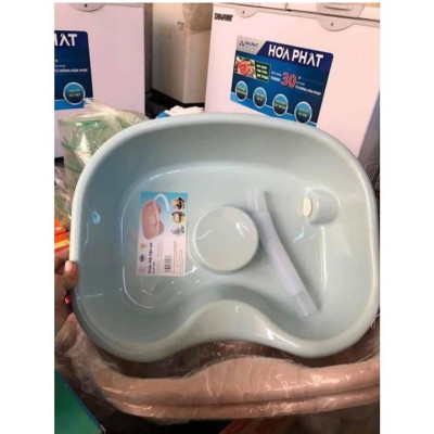 Chậu Gội Đầu Tại Giường, Tại Nhà, Thau Gội Đầu Chất Liệu Nhựa Cao Câp Siêu Bền