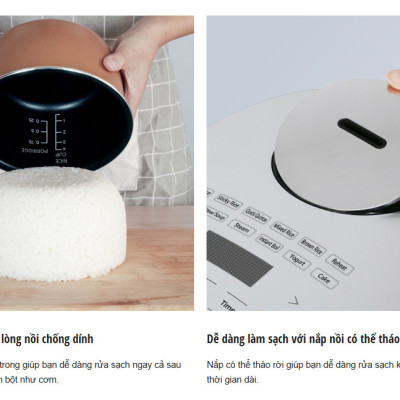 [ Hàng Chính Hãng ] Nồi Cơm Điện Tử Panasonic SR-DB071KRA (0.7 Lit) - BH 12 tháng