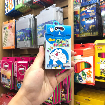 Bút Nhựa Màu Thiên Long PCR-02/DO (12 Màu)