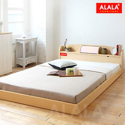 Giường thấp ALALA71 / Miễn phí vận chuyển và lắp đặt tận nơi/ Đổi trả 30 ngày/ Sản phẩm được bảo hành 5 năm từ thương hiệu ALALA/ Chịu lực 700kg