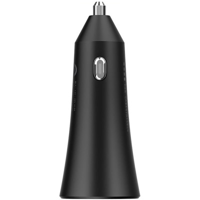 Tẩu sạc nhanh 2 cổng cho điện thoại trên Ô tô/Xe hơi XIAOMI Mi 37W Dual-Port Car Charger Black GDS4147GL - Hàng Chính Hãng