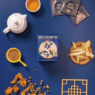 Combo 2 Sản Phẩm Hỗ Trợ Giảm Cân Trà Thảo Mộc và Định Áp Thảo Dược Trà