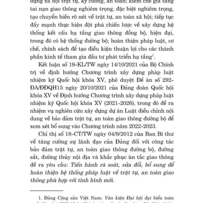 Tìm hiểu Luật trật tự, an toàn giao thông đường bộ năm 2024 - bản in 2025