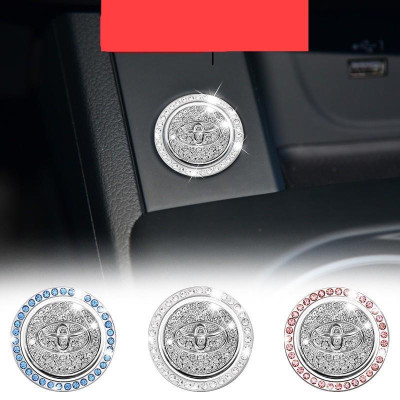 ️FREESHIP TỪ 50K️Vòng Đá-Logo Trang Trí Nút Khởi Động START STOP Của Xe Hơi Bằng Đá Cực Sang Trọng