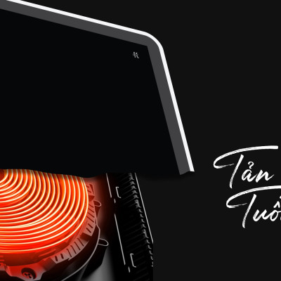 Bếp đôi điện từ Nagakawa UltraSlim NK2C29MB - Hàng Chính Hãng