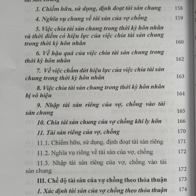 Chế độ hôn nhân và chế độ tài sản của vợ chồng theo pháp luật hôn nhân và gia đình (tái bản lần thứ nhất)