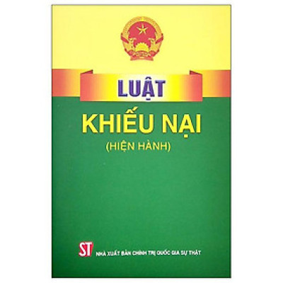 Luật Khiếu Nại (Hiện Hành)