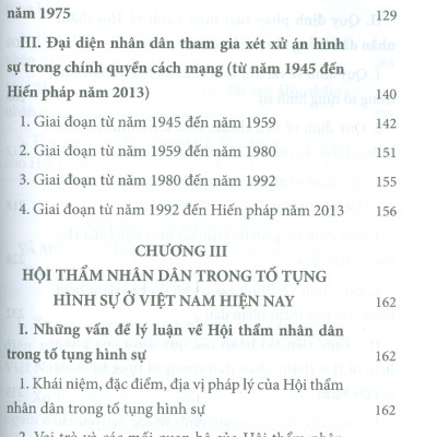 Đại Diện Nhân Dân Tham Gia Xét Xử Án Hình Sự Xưa Và Nay 