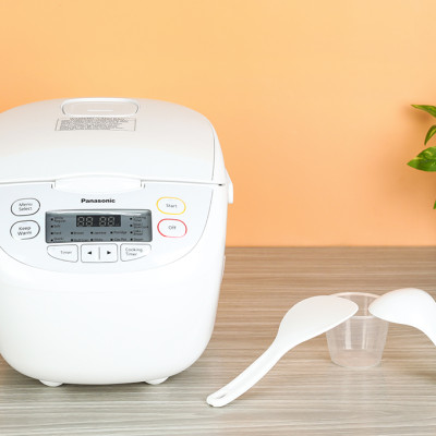 Nồi cơm điện tử Panasonic SR-CL188WRAM 1.8 lít - Hàng chính hãng, Bảo hành 12 tháng, Chất lượng Nhật Bản