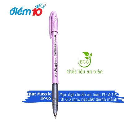 Bút Bi Maxxie TP-05 - Mực Xanh (Mẫu Màu Giao Ngẫu Nhiên)