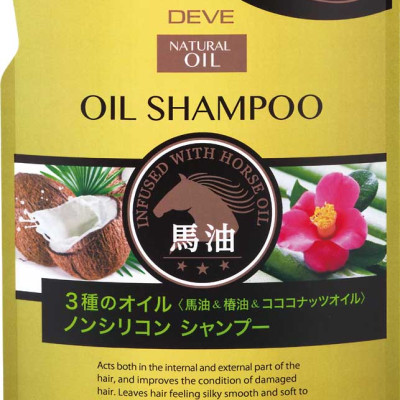 Túi Refill Dầu Gội Đầu Nuôi Dưỡng Tóc Chắc Khỏe Chiết Xuất Tinh Dầu Ngựa Deve Natural Oil Shampoo (400 mL)