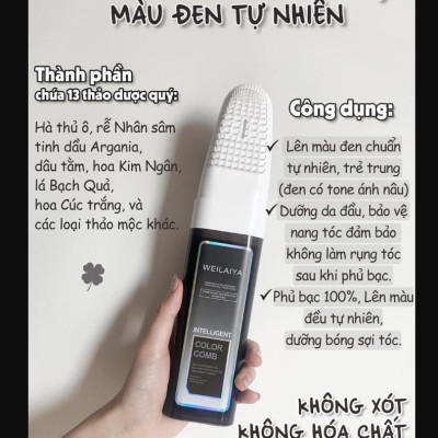 Dầu gội Phủ bạc Dưỡng tóc Weilaiya 100ml - 3 màu