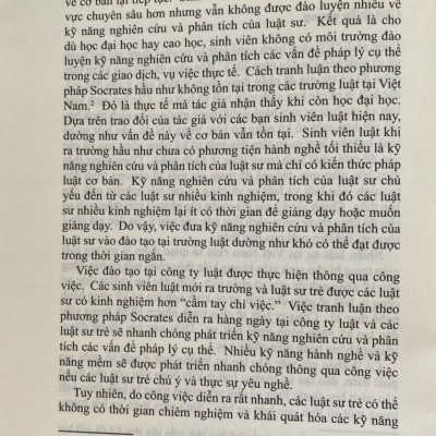 Kỹ Năng Hành Nghề Luật Sư Tư Vấn (ấn bản 2022)