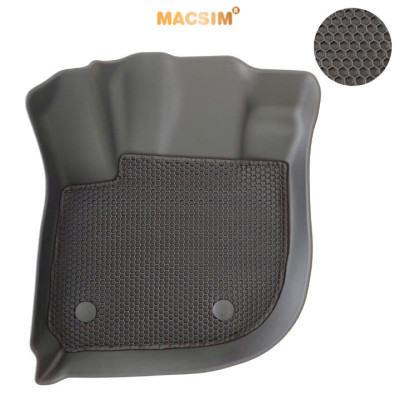 Thảm 2 lớp (sd3) dạng lưới lục giác cho Honda HRV 2022+ bề mặt cao su siêu sạch nhãn hiệu Macsim