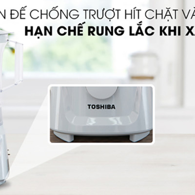 Máy Xay Sinh Tố Toshiba MX-60T(H) (600W - 1.5 Lít) - Hàng Chính Hãng