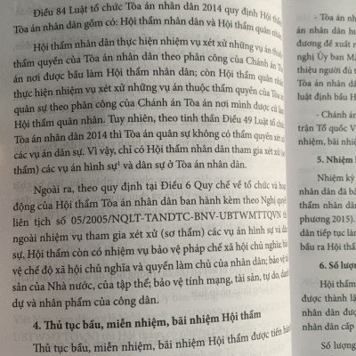 Cẩm nang pháp luật và nghiệp vụ dành cho Hội thẩm trong xét xử các vụ án dân sự