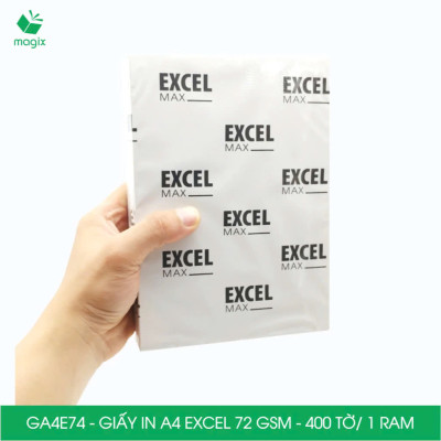 Combo 5 ram Giấy in đơn hàng A4 Excel 72 gsm - Giấy photo A4 giấy in văn phòng