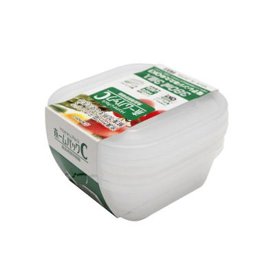 Bộ 03 hộp thực phẩm Nakaya 380ml - Nội địa Nhật Bản