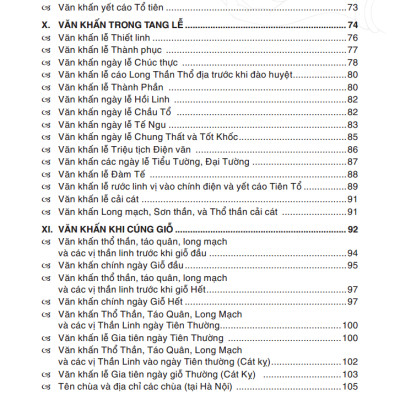 Tập Văn Cúng Gia Tiên (Văn Khấn Nôm Tại Nhà) (Tái Bản)