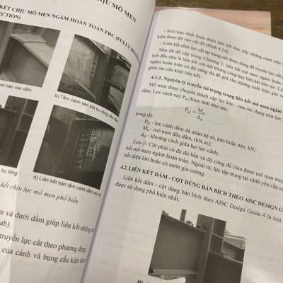 THIẾT KẾ LIÊN KẾT TRONG KẾT CẤU THÉP THEO TIÊU CHUẨN MỸ AISC/LRFD 360-16 – Trần Văn Phúc - ThS. Lê Hoàng Vũ – NXB Xây Dựng 