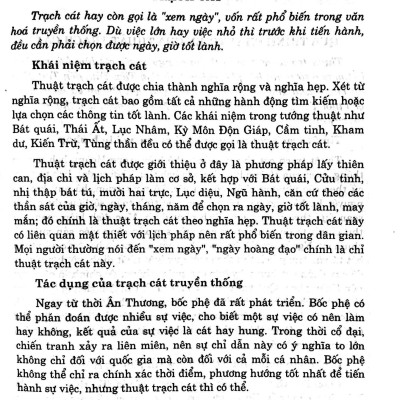 Trạch Cát Toàn Thư