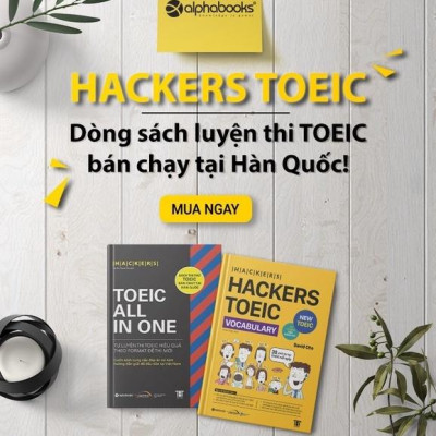 Hackers Toeic Vocabulary - Alphabooks - BẢN QUYỀN