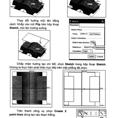 Gia Công Khuôn Với Pro Engineer & Rapidform Xor