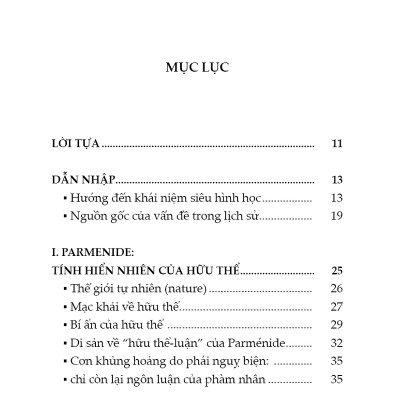 Siêu hình học dẫn nhập