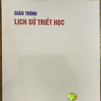 Sách - Giáo trình Lịch sử triết học