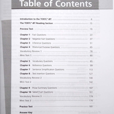 Building Skills For The Toeft IBT Beginning - Reading