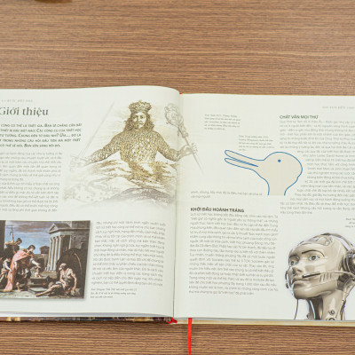 Sách Lược Sử Về Triết Học ( An Illustrated History of Thought ) - Kiến Thức Về Thế Giới Triết Học, Từ Những Nhà Tư Tưởng Lớn Đến Các Khái Niệm Hiện Đại - Hiệu Sách GenBooks, Bìa Cứng In Màu